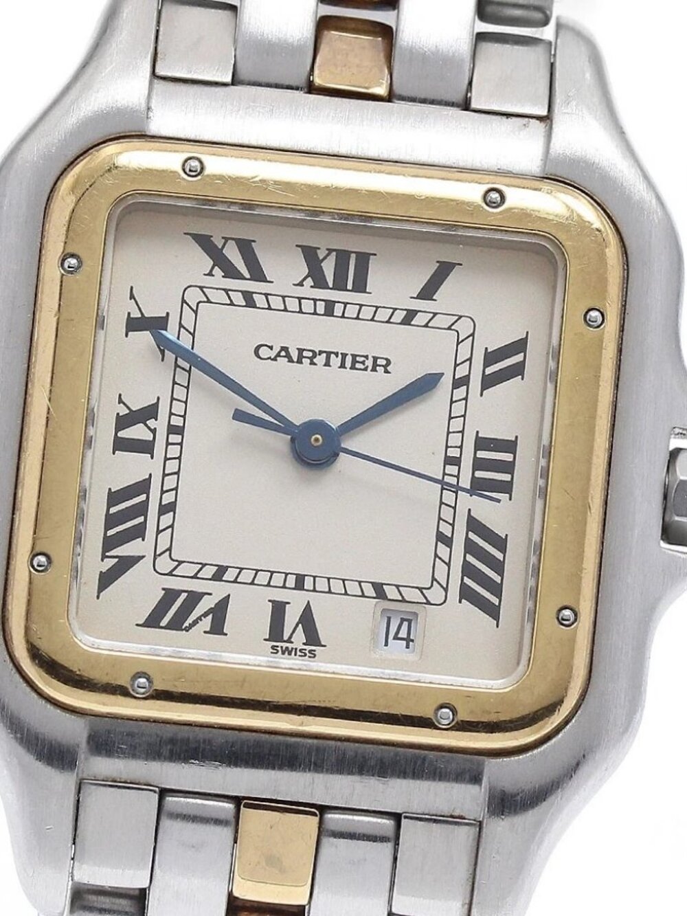 CARTIER PANTHERE MM 1 Row beige Dial Quartz Boy's Watch_934853